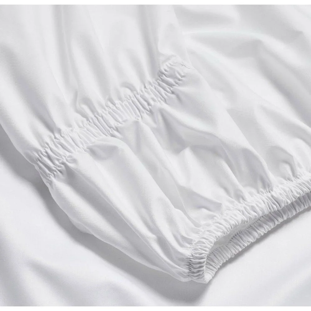 Full 600 Thread Count Sateen Sheet Set White - Casaluna NEW